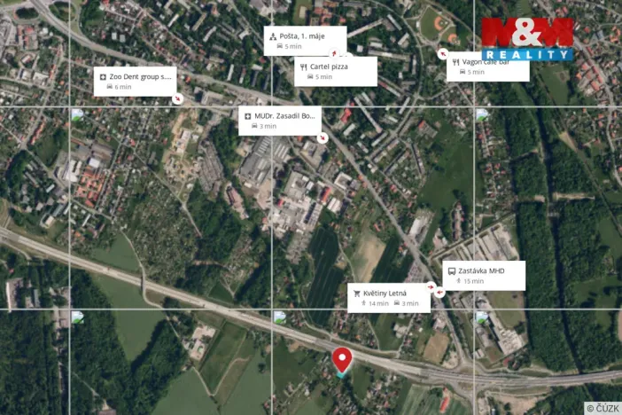 Prodej pozemku pro bydlení, Frýdek-Místek, Bahno-Příkopy, 1364 m2