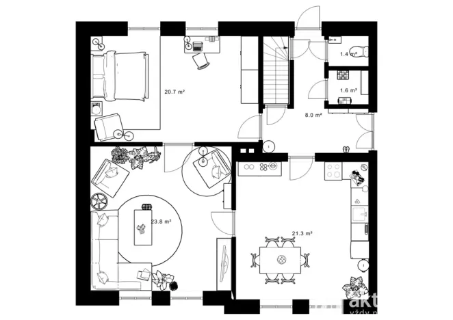 Prodej rodinného domu, Sedlčany, Sedlecká, 190 m2