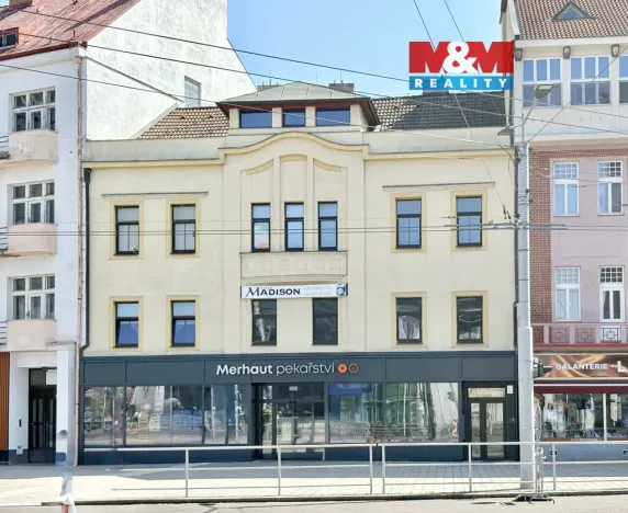 Pronájem bytu 2+kk, Pardubice - Zelené Předměstí, Masarykovo náměstí, 47 m2