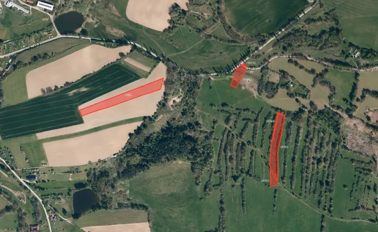 Prodej pole, Nový Rychnov, 39405 m2