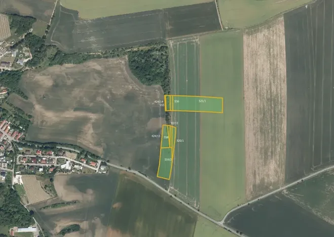 Prodej pole, Klučov, 57736 m2