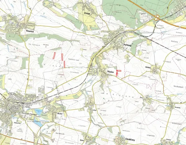 Prodej pole, Klučov, 57736 m2