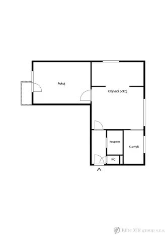Prodej bytu 2+1, Žeretice, 67 m2