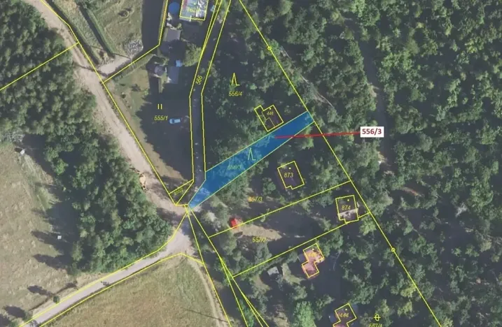 Dražba lesa, Sýkořice, 326 m2