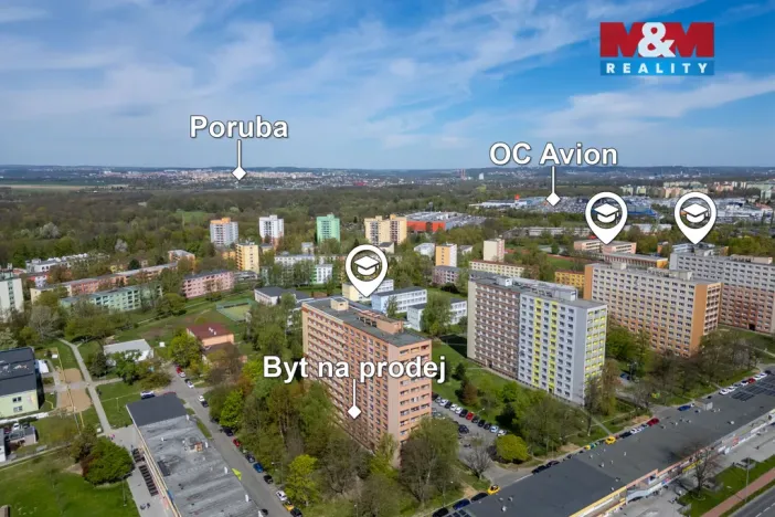 Prodej bytu 3+1, Ostrava - Zábřeh, Výškovická, 70 m2