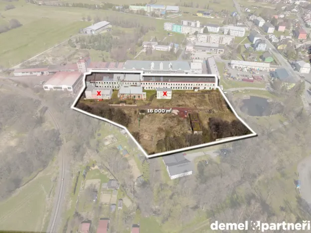 Prodej výrobních prostor, Světlá Hora - Světlá, 6500 m2