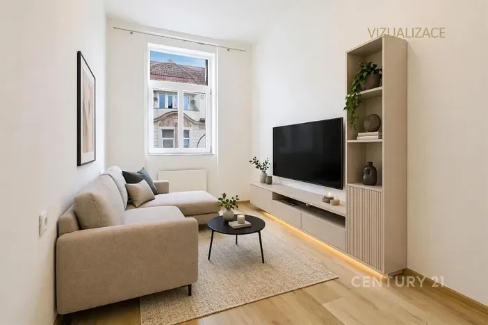 Prodej bytu 2+1, Trmice, Fügnerova, 43 m2