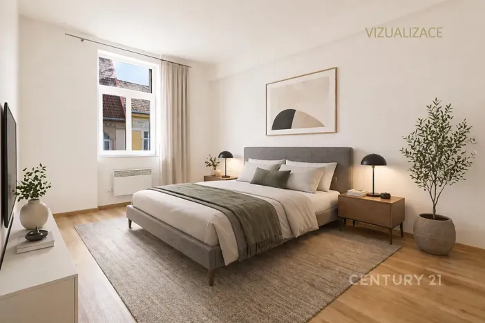 Prodej bytu 2+1, Trmice, Fügnerova, 43 m2