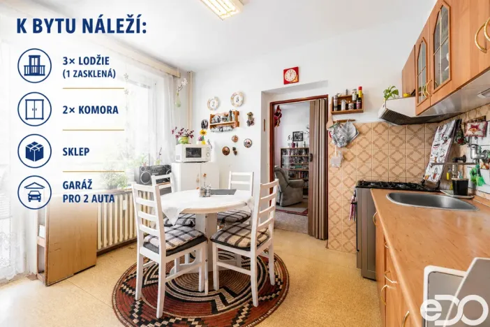 Prodej bytu 3+1, Pardubice, Blahoutova, 71 m2