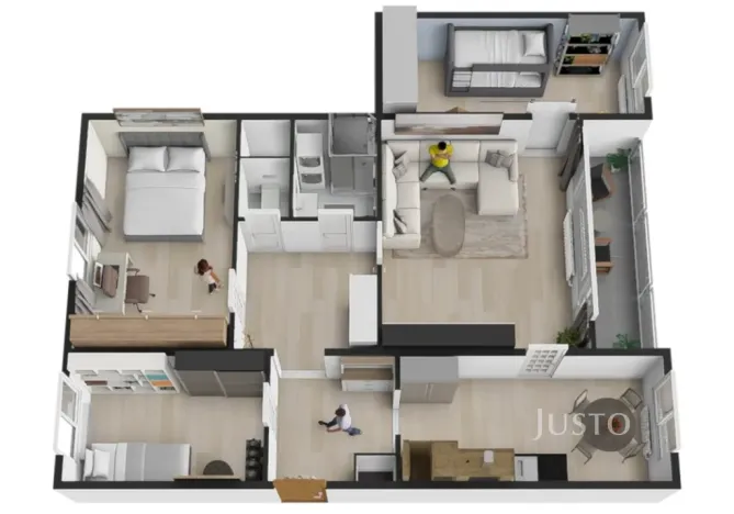 Prodej bytu 4+1, Ústí nad Labem - Všebořice, Spartakiádní, 82 m2