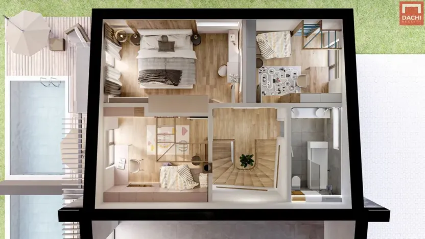 Prodej rodinného domu, Průhonice, 111 m2