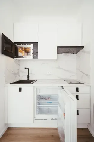 Pronájem bytu 1+kk, Praha - Strašnice, Petrovická, 23 m2