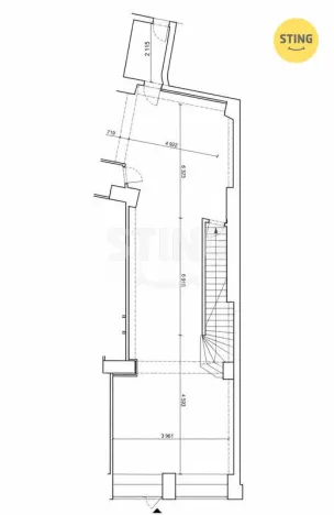 Pronájem obchodního prostoru, Ostrava, Denisova, 125 m2