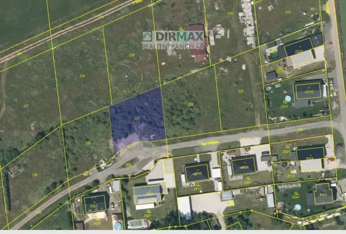 Prodej pozemku pro bydlení, Plzeň - Dolní Vlkýš, 999 m2