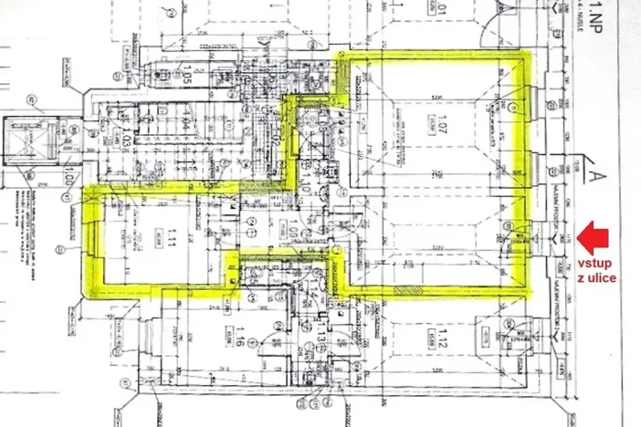Pronájem obchodního prostoru, Praha - Nusle, Táborská, 42 m2