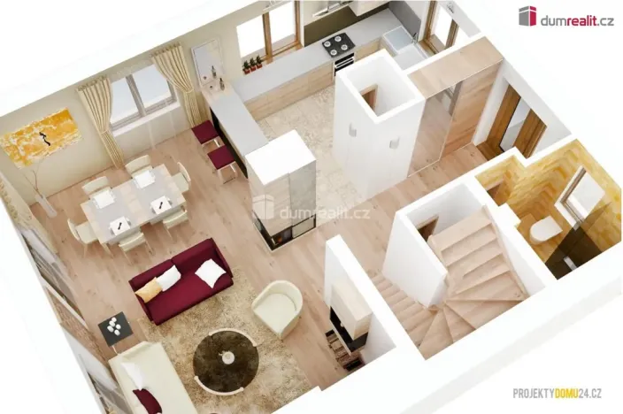 Prodej domu na klíč, Zlín, Pampelišková, 121 m2