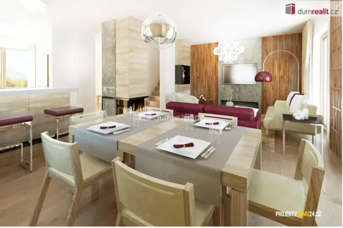 Prodej domu na klíč, Zlín, Pampelišková, 121 m2