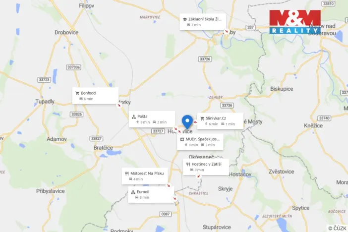 Prodej pozemku pro bydlení, Hostovlice, 3331 m2