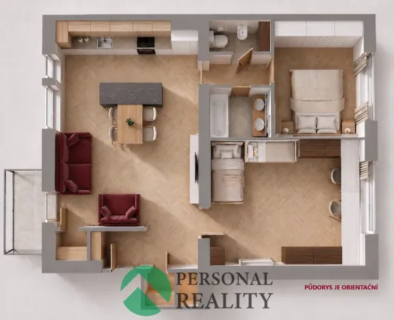 Pronájem bytu 3+kk, Hradec Králové, Resslova, 84 m2