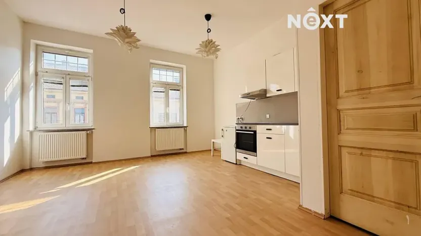 Pronájem bytu 1+kk, České Budějovice, Dobrovodská, 29 m2