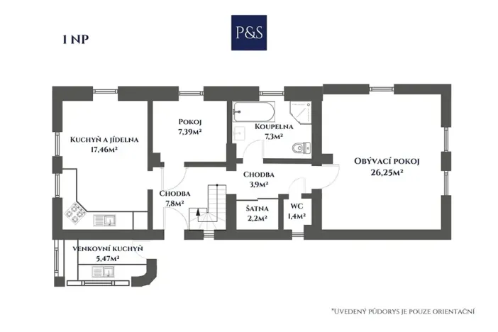 Prodej rodinného domu, Ledečko, 257 m2