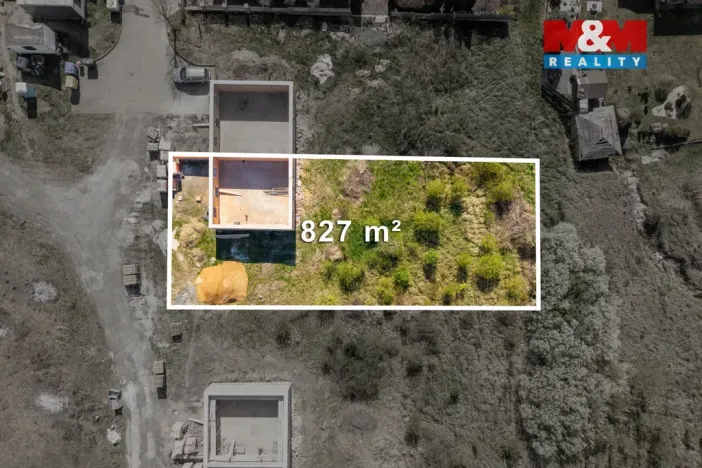 Prodej pozemku pro bydlení, Hrušovany, 827 m2