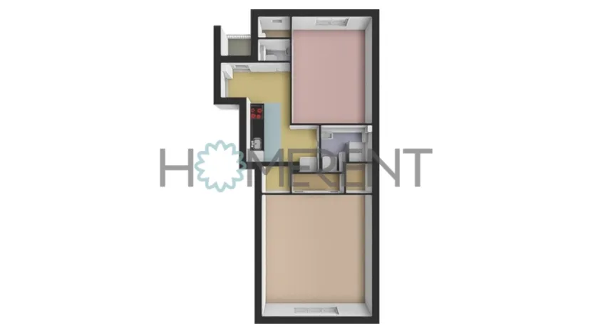 Pronájem bytu 2+1, Praha - Břevnov, 8. listopadu, 53 m2