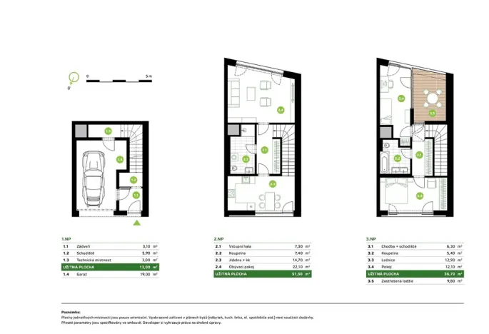 Prodej bytu 4+kk, Úvaly, Škvorecká, 107 m2