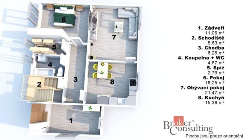 Prodej rodinného domu, Jestřabí, 140 m2