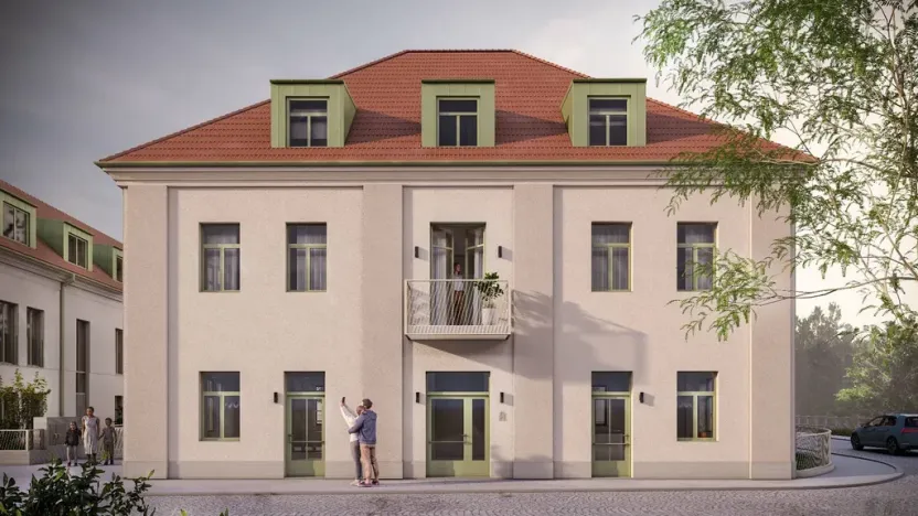 Prodej bytu 1+kk, Brandýs nad Labem-Stará Boleslav - Stará Boleslav, Nábřeží, 36 m2