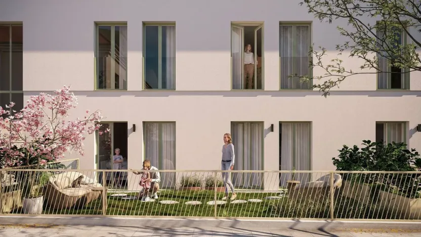 Prodej bytu 1+kk, Brandýs nad Labem-Stará Boleslav - Stará Boleslav, Nábřeží, 26 m2