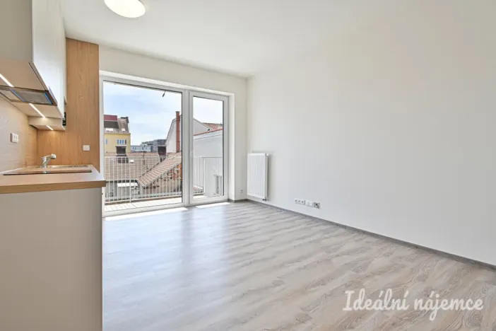 Pronájem bytu 1+kk, Brno, Křenová, 28 m2