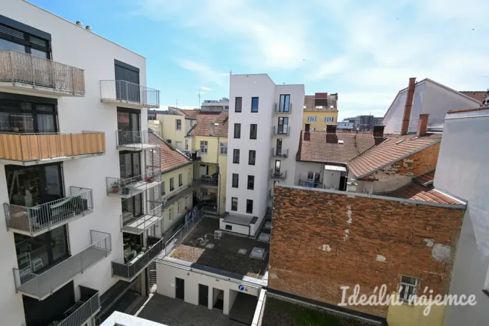 Pronájem bytu 1+kk, Brno - Trnitá, Křenová, 29 m2