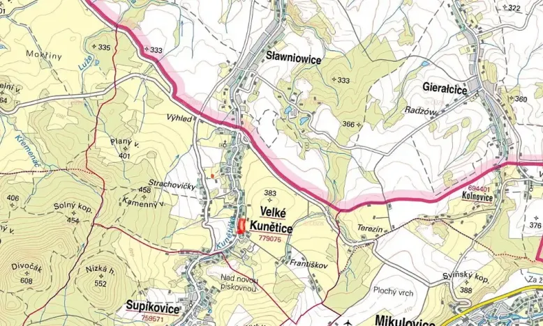 Prodej louky, Velké Kunětice, 6121 m2