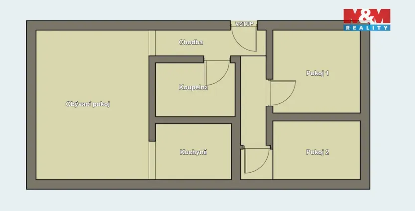 Prodej bytu 3+1, Most, Bělehradská, 68 m2