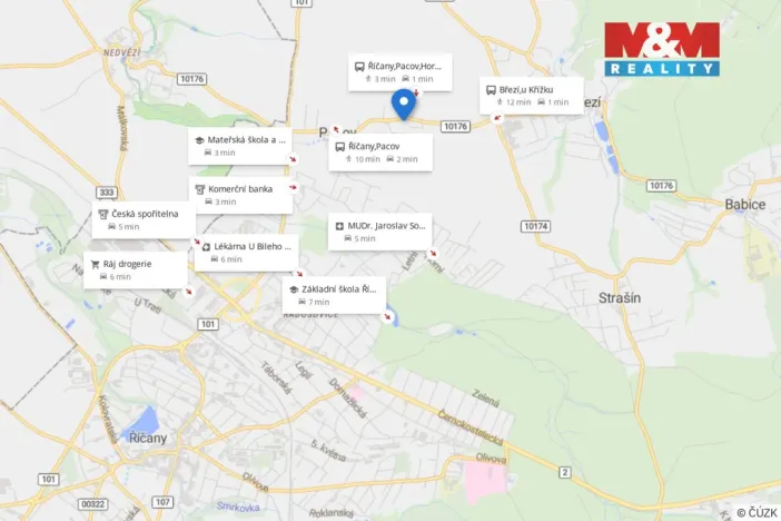 Prodej pozemku pro bydlení, Říčany, Mírová, 844 m2