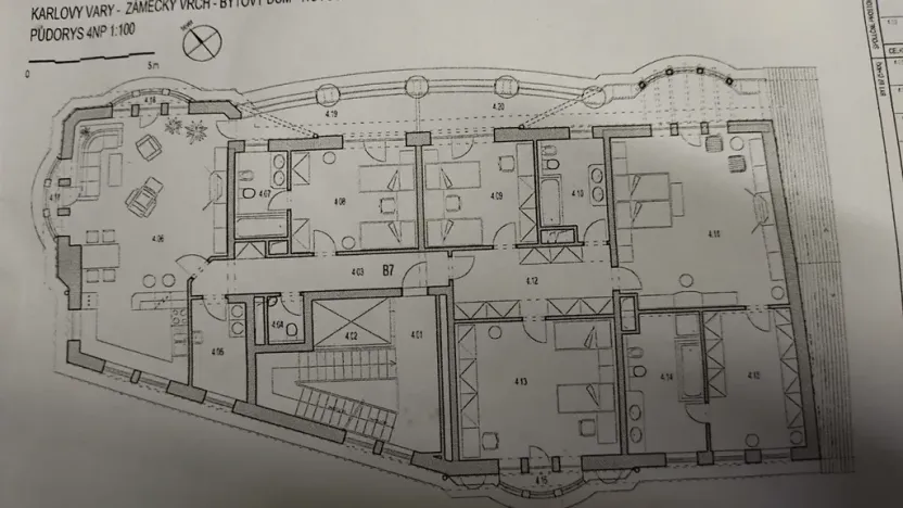 Prodej bytu 6+kk a větší, Karlovy Vary, Zámecký vrch, 225 m2