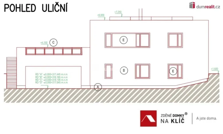 Prodej domu na klíč, Zlín, Pampelišková, 150 m2