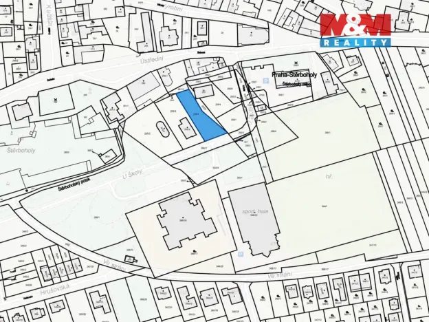 Prodej pozemku pro bydlení, Praha, U školy, 876 m2