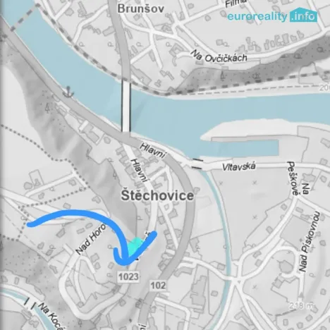 Prodej pozemku pro bydlení, Štěchovice, 1320 m2