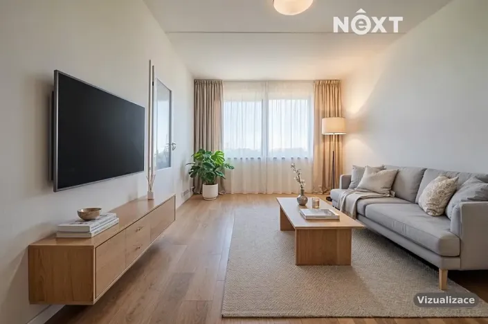 Prodej bytu 3+1, Hluboká nad Vltavou, Nerudova, 67 m2