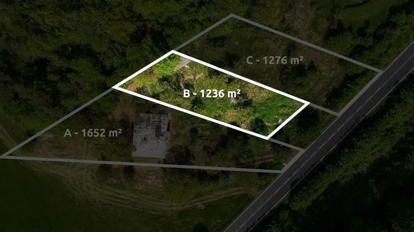 Prodej pozemku pro bydlení, Veliny, 1236 m2