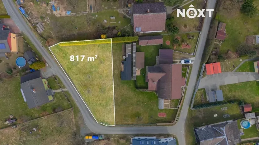 Prodej pozemku pro bydlení, Vikýřovice, 817 m2