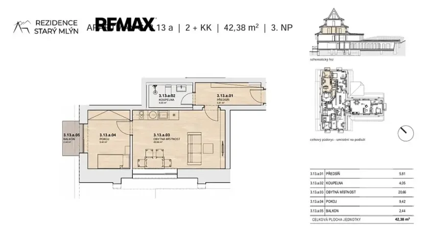 Prodej bytu 2+kk, Rokytnice nad Jizerou, 40 m2