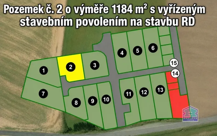Prodej pozemku pro bydlení, Blatnice, 1184 m2
