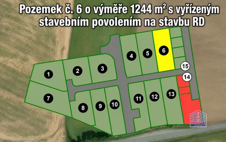 Prodej pozemku pro bydlení, Blatnice, 1244 m2