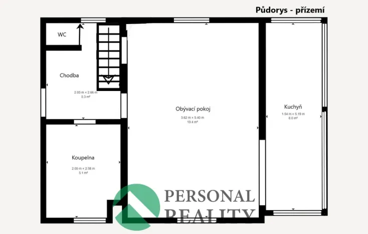 Prodej chaty, Krňany - Třebsín, 70 m2