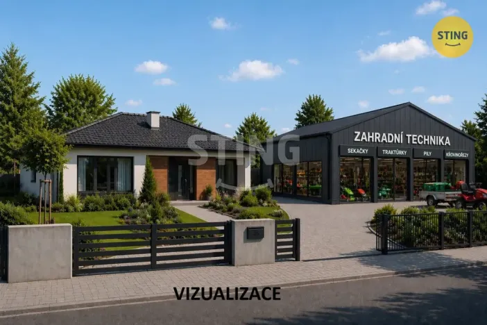 Prodej komerčního pozemku, Stavenice, 1100 m2