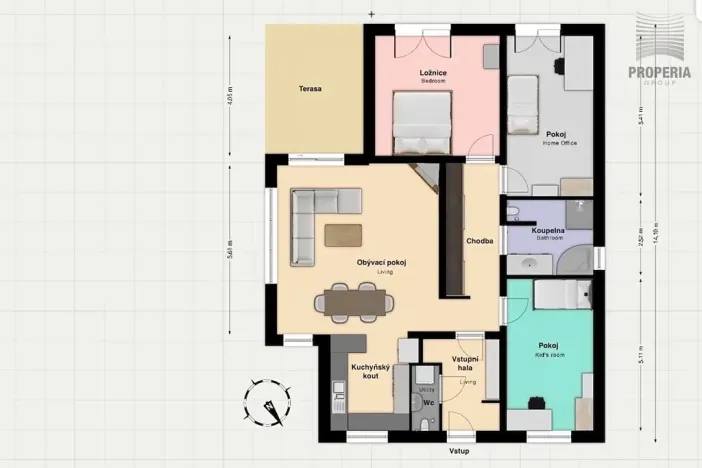 Prodej rodinného domu, Zbýšov, 113 m2