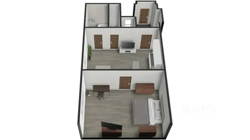 Prodej bytu 2+kk, Písek, Kollárova, 59 m2